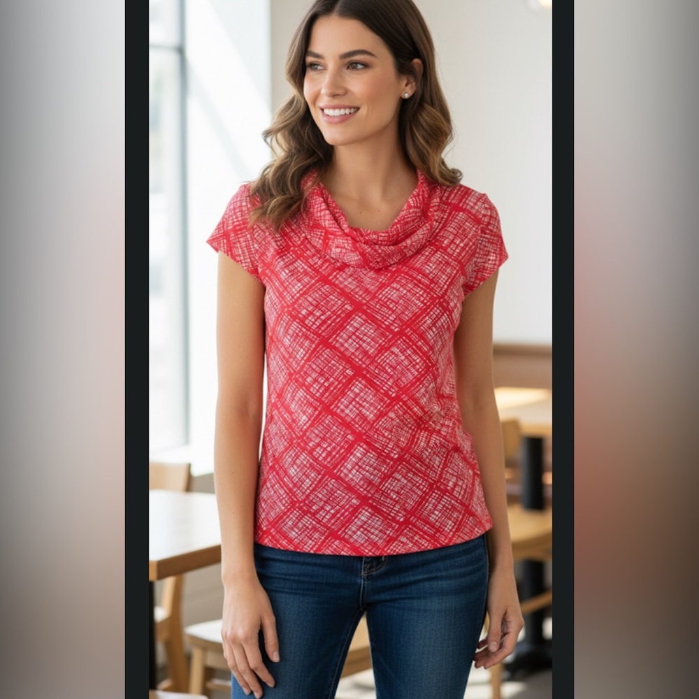 Banana Republic orange‎ sleeveless top